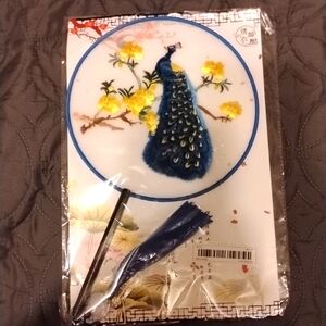Peacock Hand Fan (New)